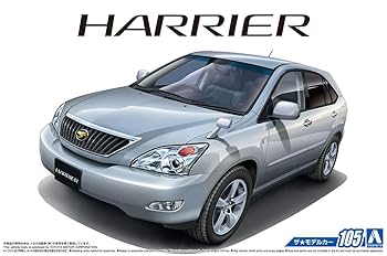 AOSHIMA - トヨタ ハリアー 1/24 アオシマ 車 プラモデル 完成品 Amazon | 青島文化教材社(AOSHIMA) 1/24 ザ・モデルカーシリーズ